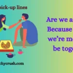 Food pick-up lines