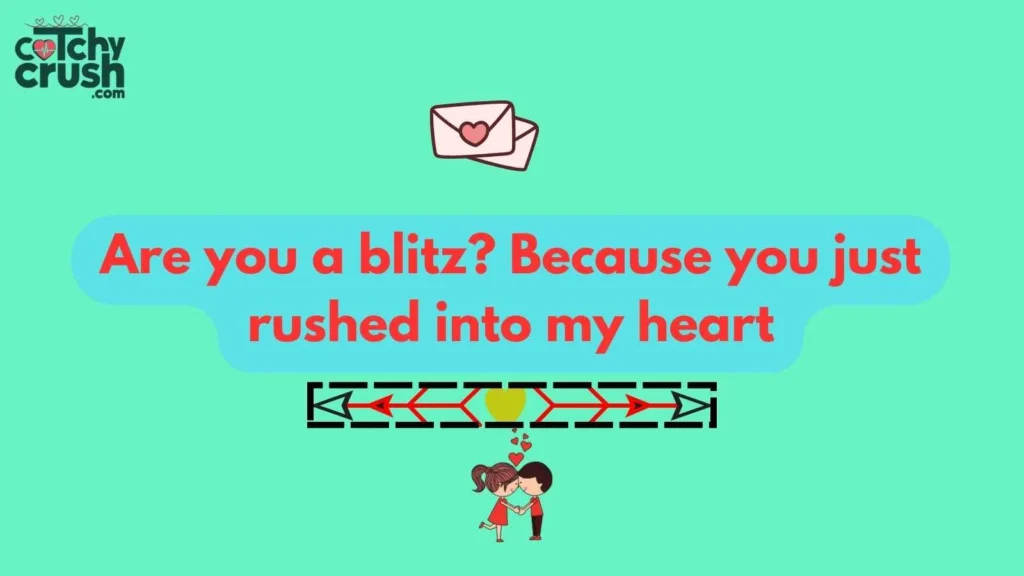 Cheesy Football Pickup Lines: