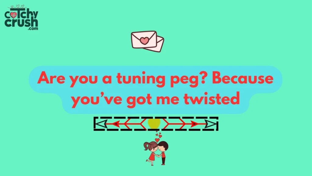 Cheesy guitar pickup lines
