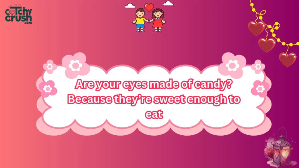 Funny Eyes Pickup Lines to Make Someone Smile