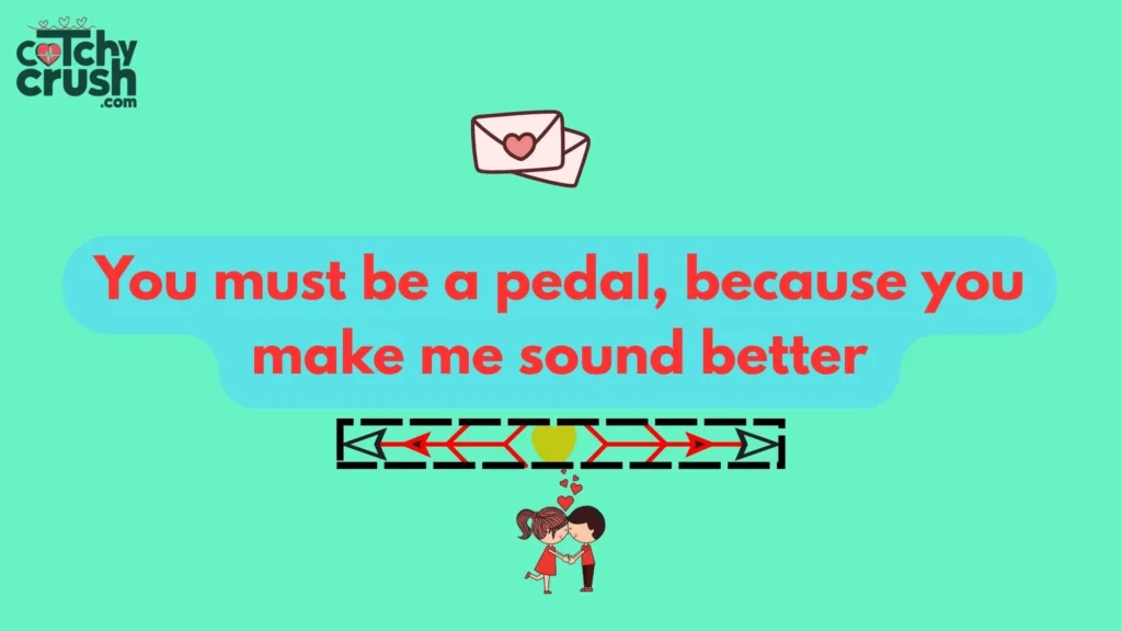 Funny guitar pickup lines