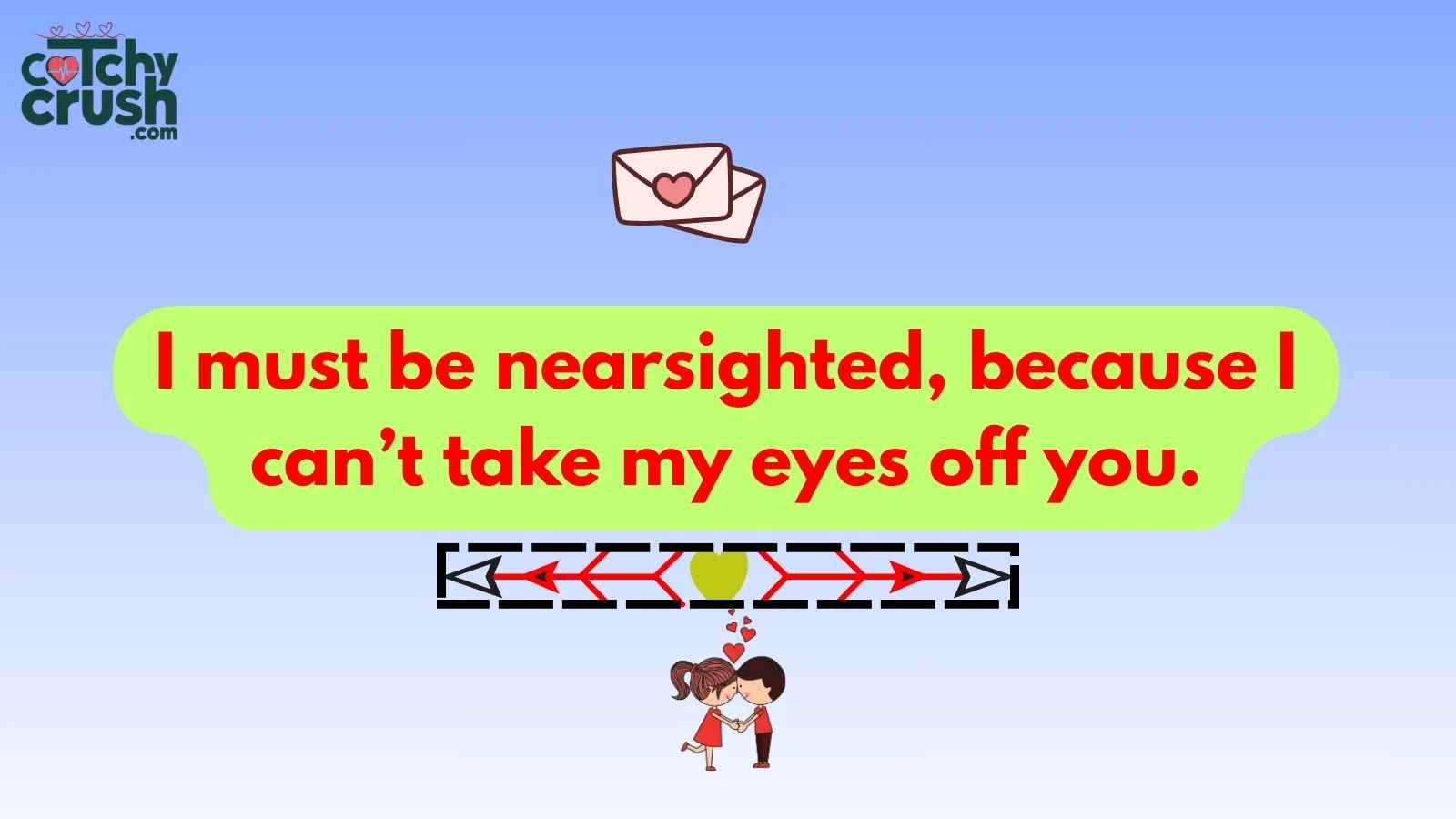 Glasses Pickup Line