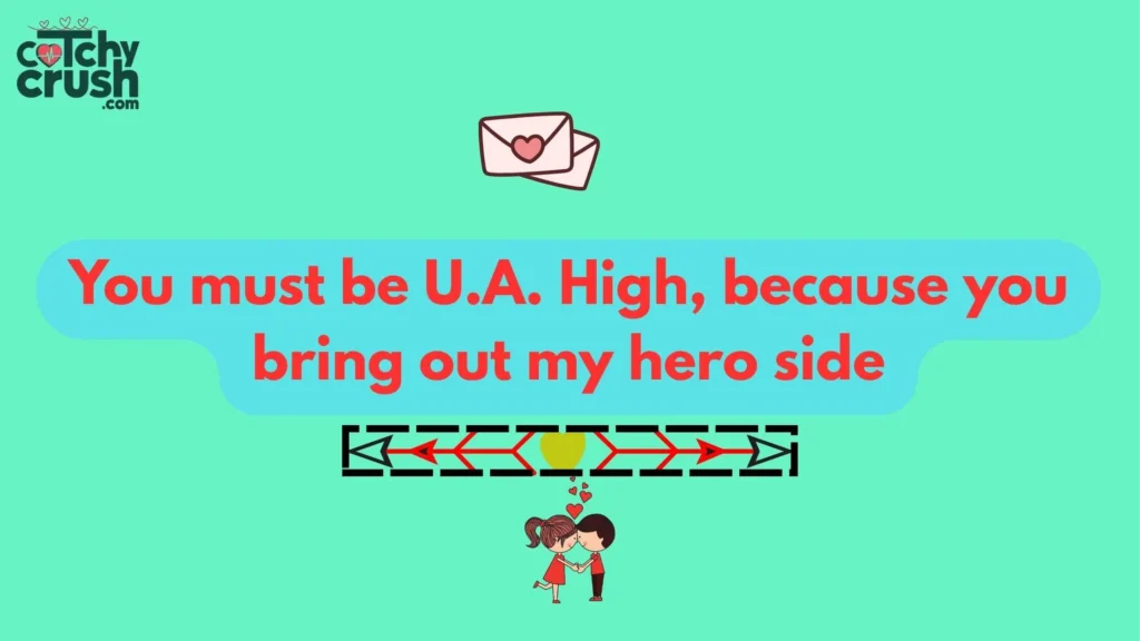 Nerdy anime pickup lines