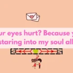 pickup line about eyes