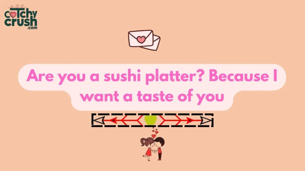 Witty Sushi Pickup Lines