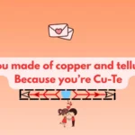 Chemistry Pickup Lines