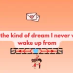 dream pickup line