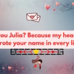 Julia Pickup Line
