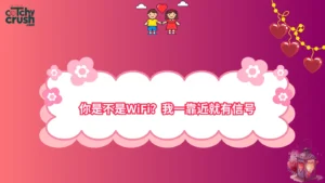 Pickup Line in Chinese