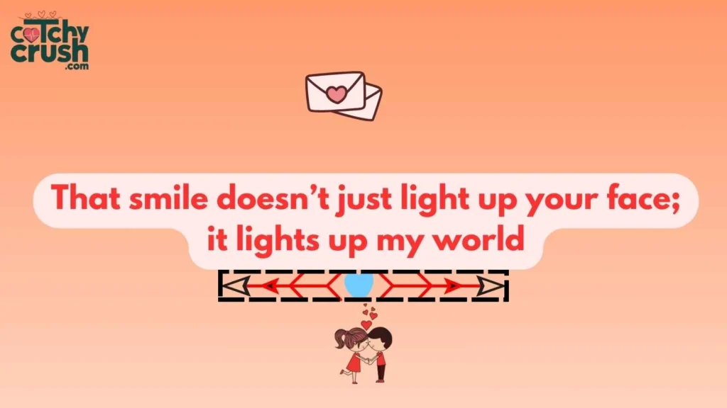 Romantic Smile Pickup Lines