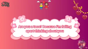 Taco Pickup Line