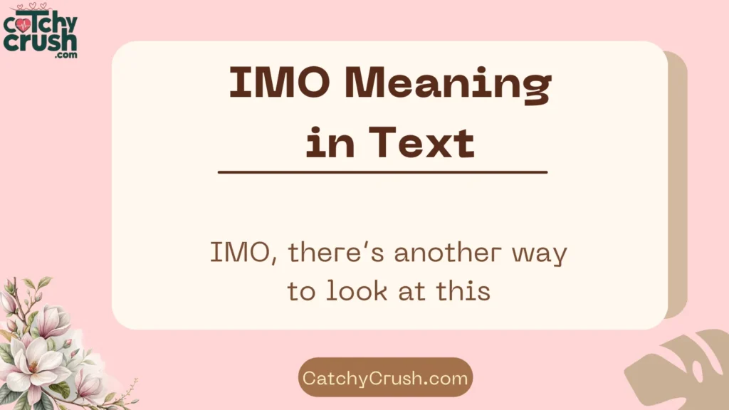 Can IMO Ever Sound Rude