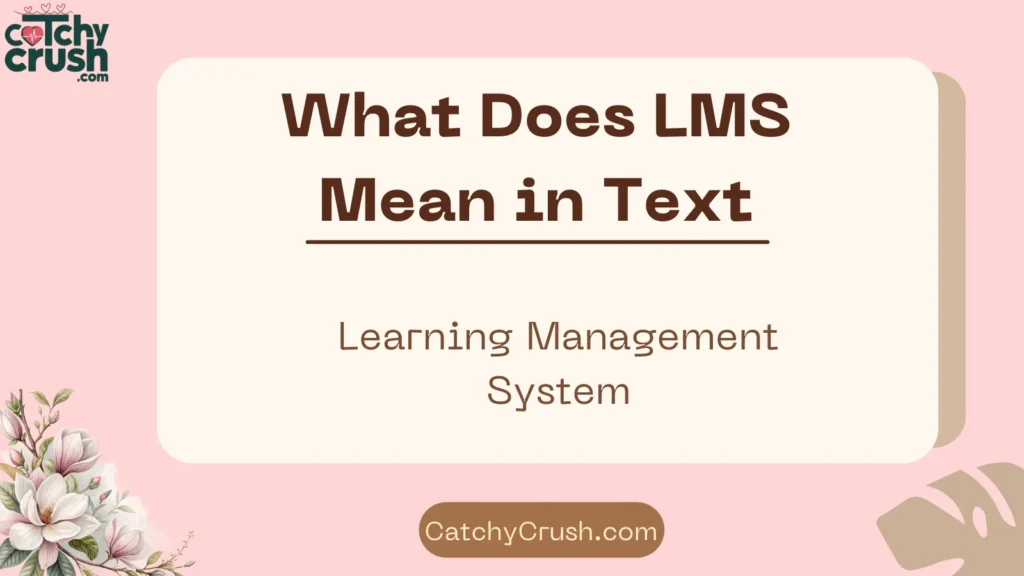 zDifferent Meanings of LMS