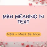 MBN Meaning in Text