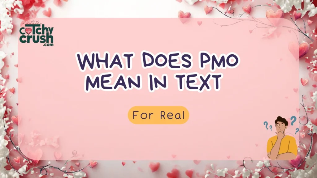 PMO vs Similar Slang Terms