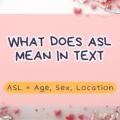 What Does ASL Mean in Text