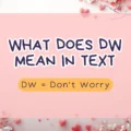 What Does DW Mean in Text