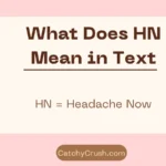 What Does HN Mean in Text