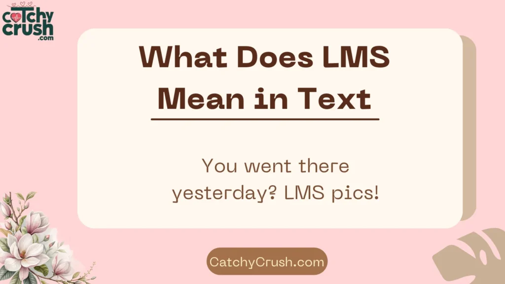What Does LMS Mean in Text? (Quick Answer