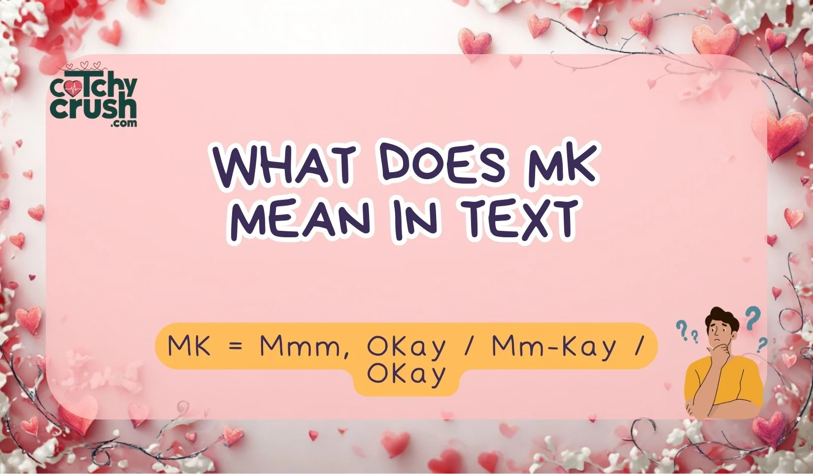 What Does MK Mean in Text