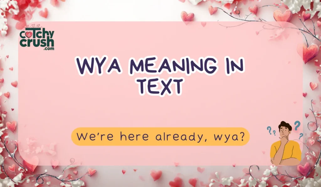 WYA Meaning in Casual Conversations