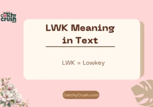 LWK Meaning in Text