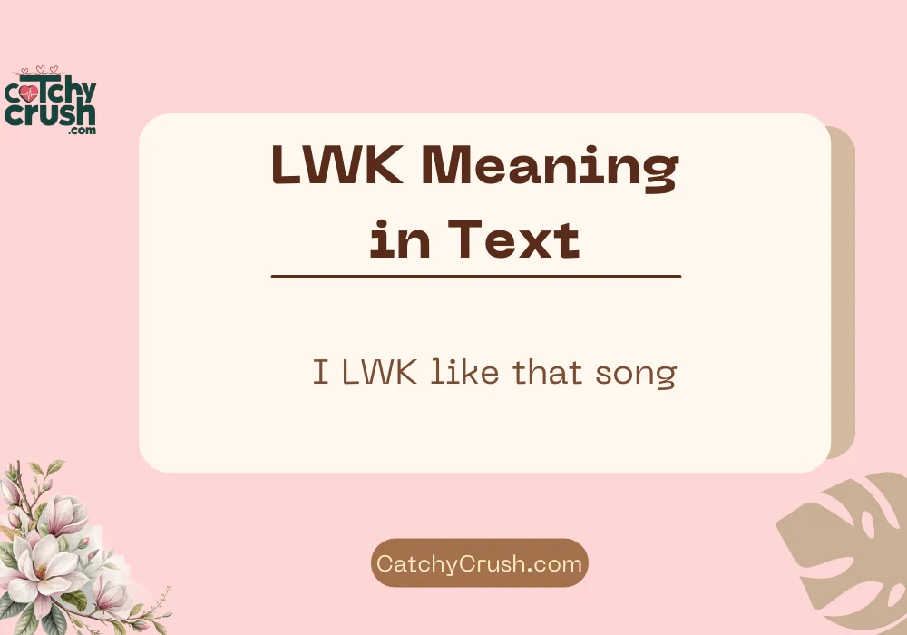 LWK Meaning in Text (Quick Answer