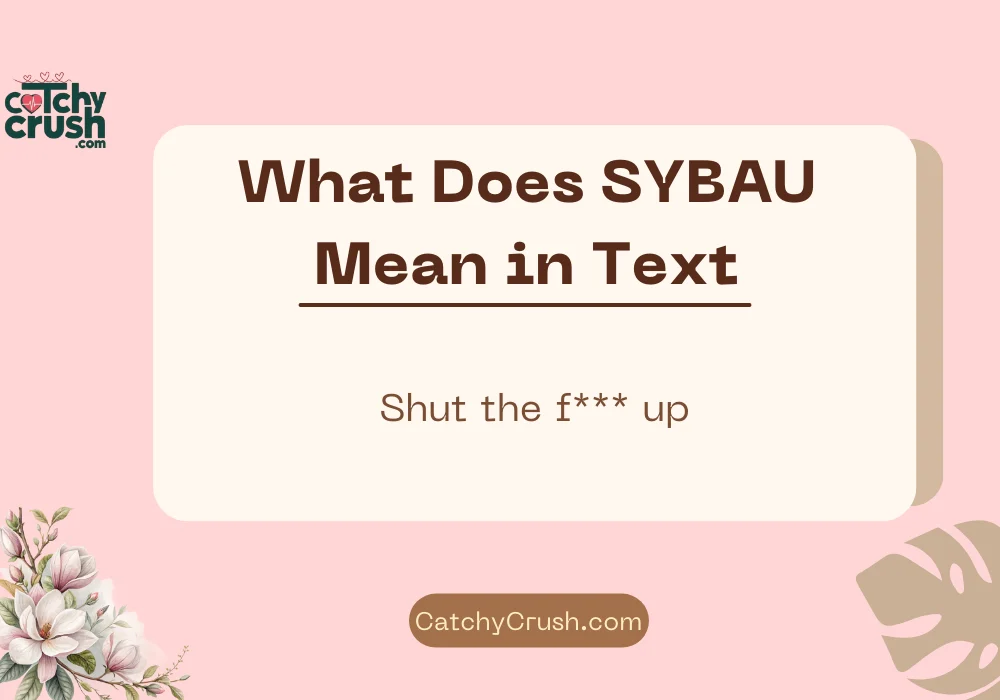 SYBAU vs Other Angry Slang Words