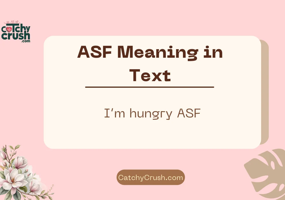 ASF Meaning in Text (Quick Answer